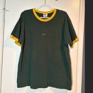 Vintage University of Oregon Ducks Nike Green Ringer T-Shirt Vintage Nike XL